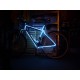 Подсветка велосипеда неоновым шнуром 3 метра