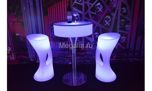 Светящийся коктейльный стол "Roll"