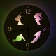 Часы с подсветкой «Сноуборд №13»