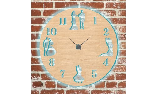 Часы с подсветкой «Танцы №24»
