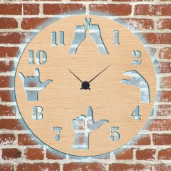 Часы с подсветкой «Знаки №134»