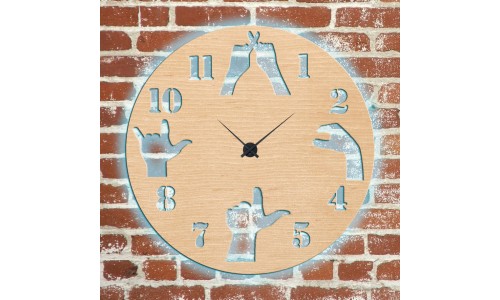 Часы с подсветкой «Знаки №134»