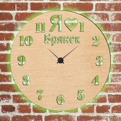 Часы с подсветкой «Брянск №238»
