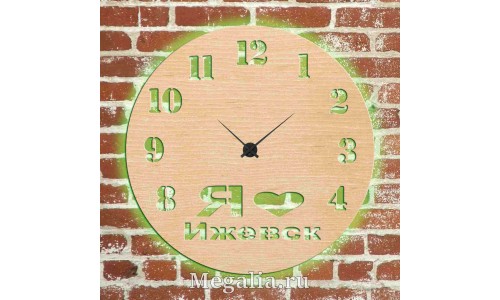 Часы с подсветкой «Ижевск №428»