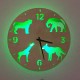 Часы с подсветкой «Животные №825»
