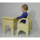 Детский стол и стул регулируемый по высоте