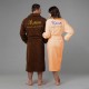 Комплект халатов с вышивкой "Лучшие в мире муж и жена"