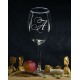 Персональный бокал для вина "Инициал"