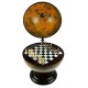 Интерьерный глобус с шахматами