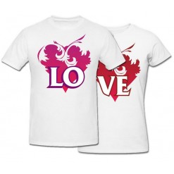 Комплект футболок *Love*