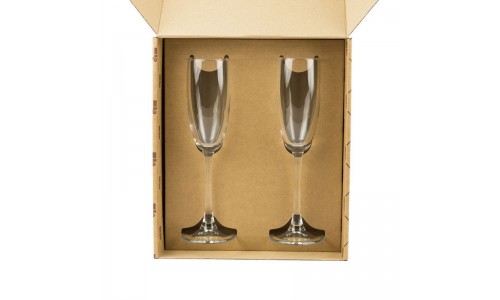 Новогодний набор фужеров для шампанского