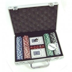 Набор для покера в кейсе на 200 фишек