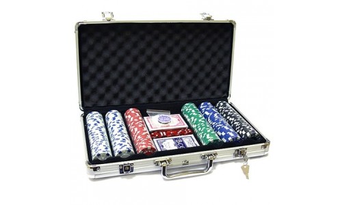 Набор для покера в кейсе на 400 фишек