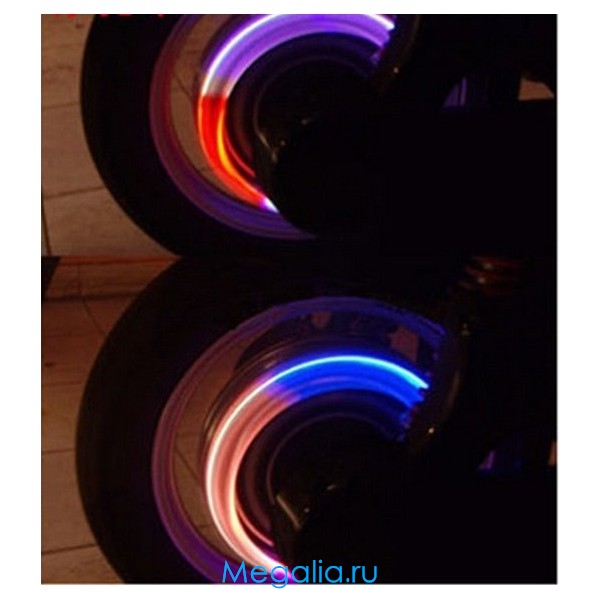 Подсветка для колес велосипеда, автомобиля, мотоцикла