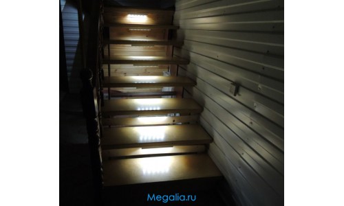 Подсветка лестницы беспроводная "Led stair L-5" с датчиками движения