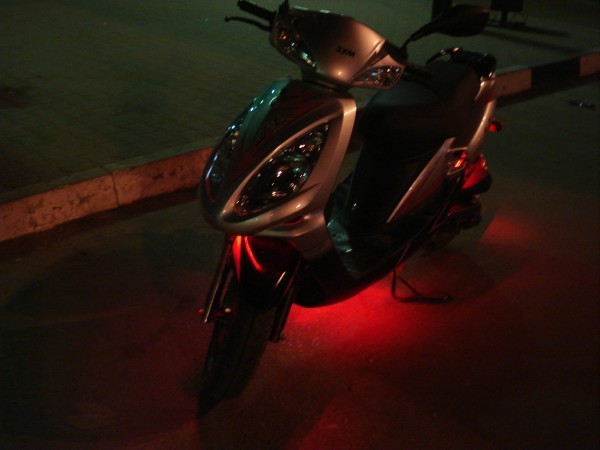 подсветка мотоцикла