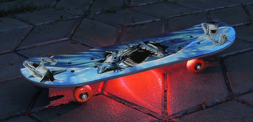  Подсветка скейтборда