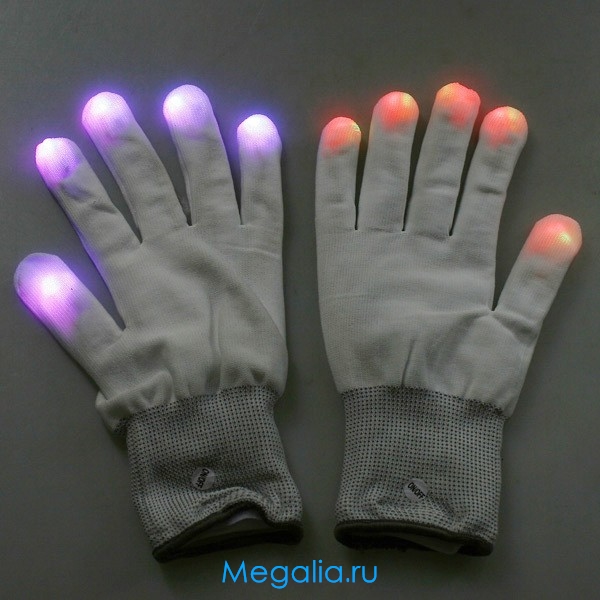 Светящиеся перчатки